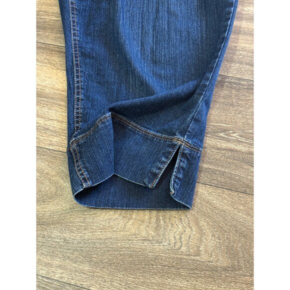 GLORIA VANDERBILT RHEA CAPRI JEANS STRETCH COMFORT WAIST WOMENS PLUS SIZE 18 - Picture 9 of 9